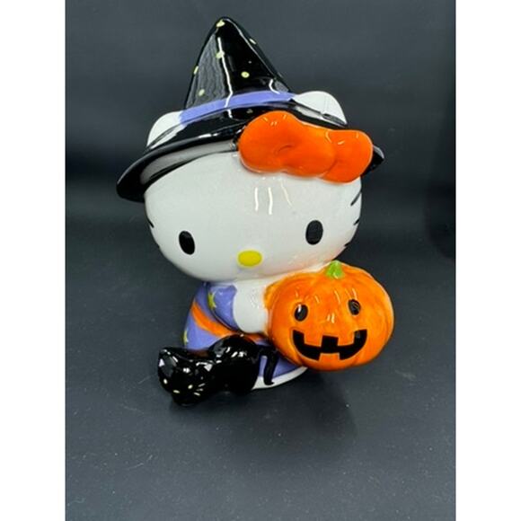 Hello Kitty Halloween 2024 Small Figurine Witchy, Pumpkin,Black Cat - Picture 5 of 8